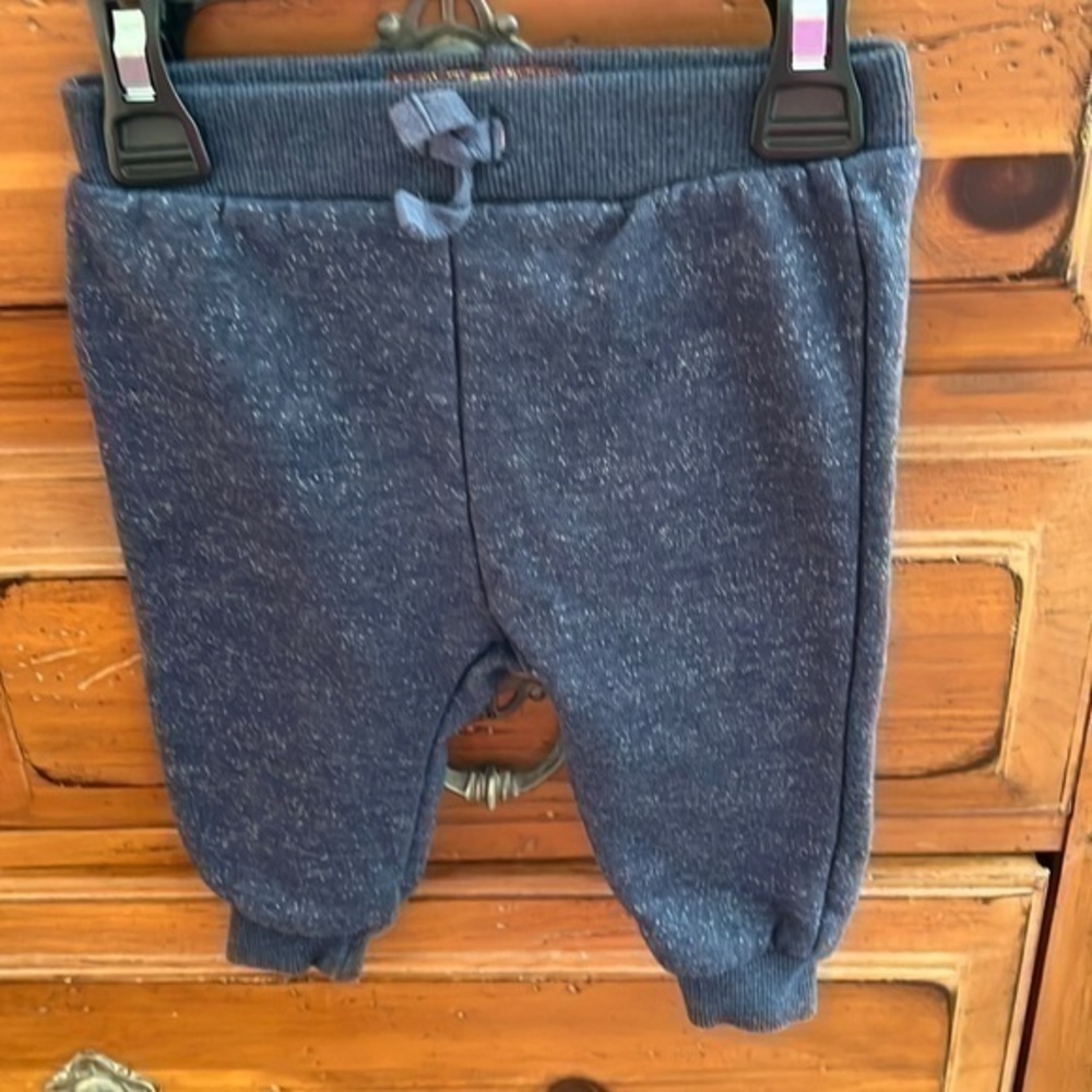 Seven for all mankind Baby Boy navy sweatpants size 0-3 months NWOT
